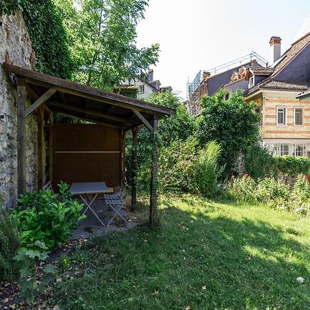 Historische Wohnung Im Herzen Der Thuner Altstadt Exteriör bild