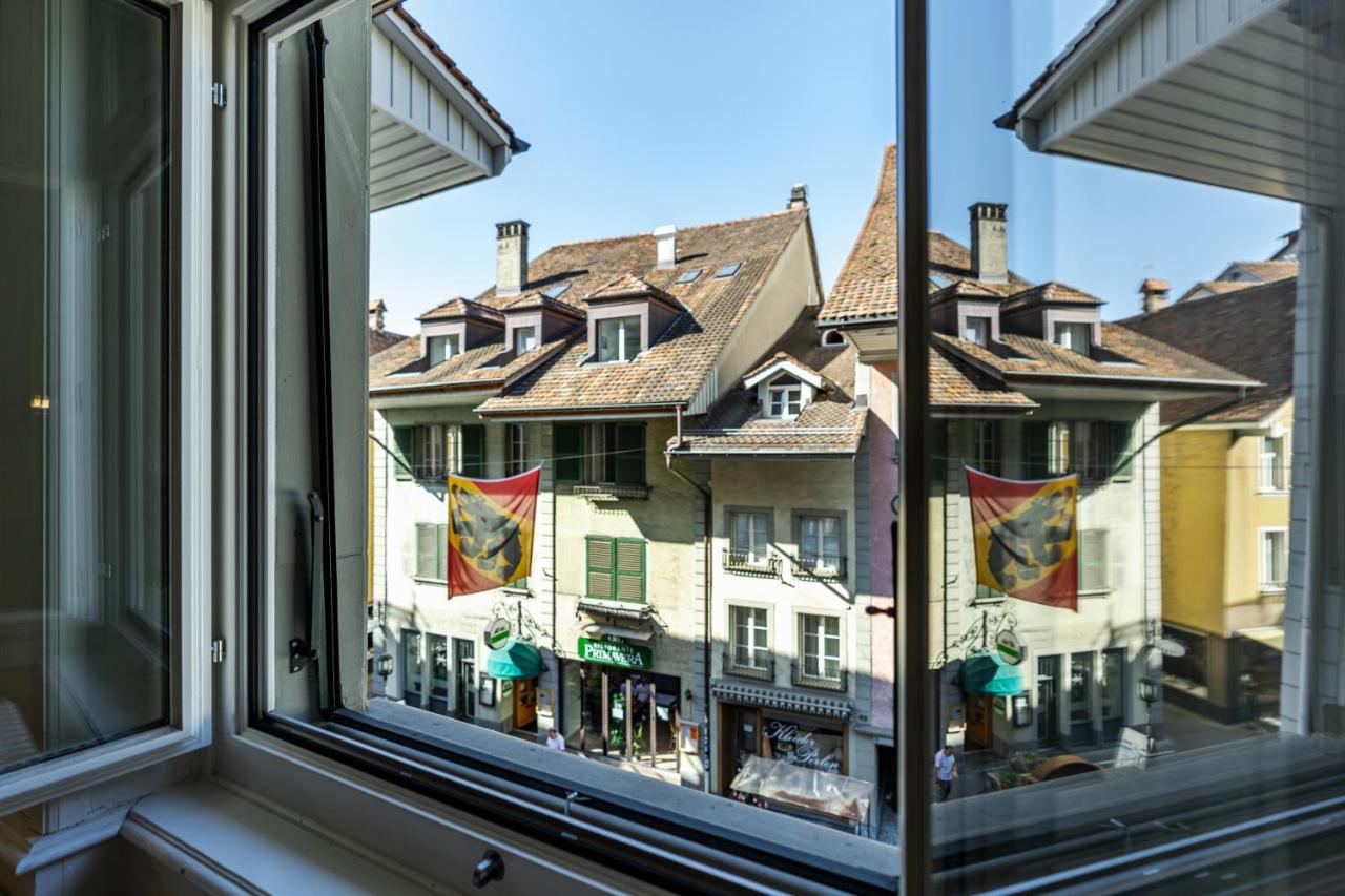 Historische Wohnung Im Herzen Der Thuner Altstadt Exteriör bild