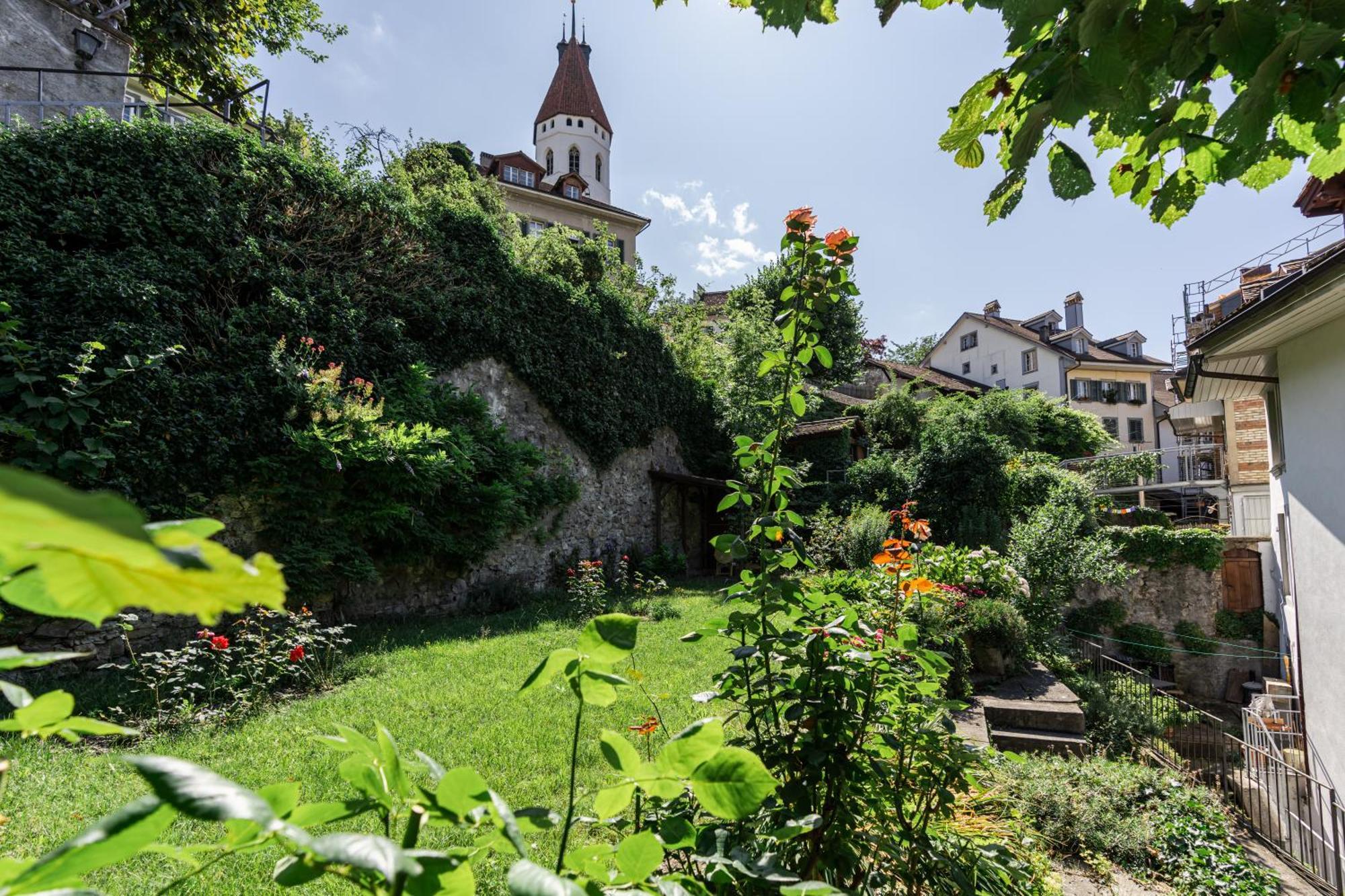 Historische Wohnung Im Herzen Der Thuner Altstadt Exteriör bild